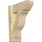 Ekena Millwork Funston Slat Rough Sawn Outlooker, Douglas Fir, 6"W x 14"D x 18"H OUT06X14X18FST06RDF - alternate 1